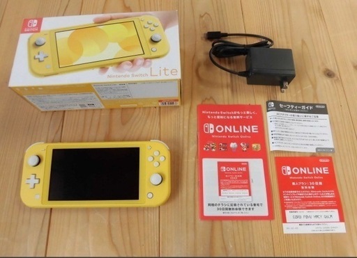 未使用】NINTENDO SWITCH Lite イエロー HDH-001 任天堂