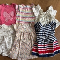 子供服　ワンピースなど　サイズ80 女の子　まとめ売り　夏服　6点