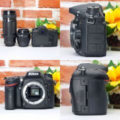 【全国送料無料】 Nikon D7100✨元箱付き✨ ハイアマチュア機 超望遠 ダブルレンズセット ズームセット✨ 届いたらすぐに使えます✨ ニコンの画像