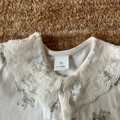 バースデイ　コトリ　Cottoli ロンパース　80 長袖　アニマル柄の画像