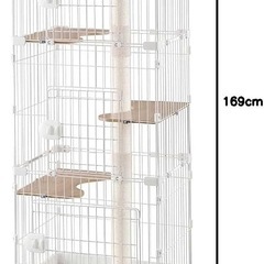 猫　4段ケージ
