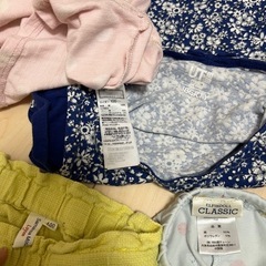 女の子　洋服　半袖　甚平　90〜110の画像