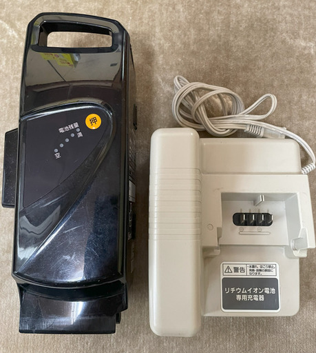 パナソニック電動自転車バッテリーと充電器をお譲りします