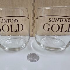 サントリーゴールド　グラス2個セット