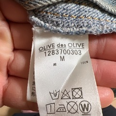 OLIVE des OLIVEライトブルーデニムジャケット の画像