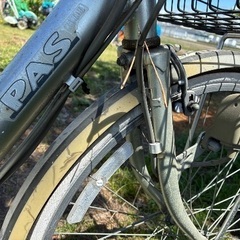 電動自転車　ヤマハNEWパスの画像