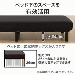 NITORIのベッドの画像
