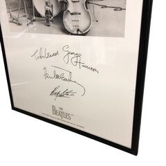 SR847 ザ・ビートルズ THE BEATLES 額入り フォト サイン レプリカ 石狩市の画像