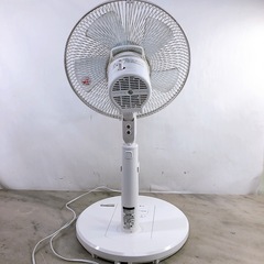 【売約済】ヤマゼン 山善 リモコン付き 扇風機 2021年製 DHLR-AG303の画像