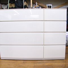 ニトリ ローチェスト クエス 幅119.6×奥行41.5×91.6cm 4段 チェスト 収納 4