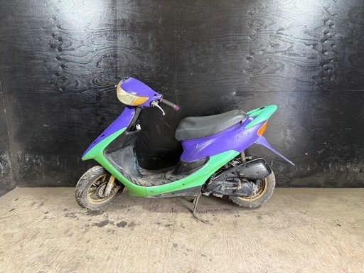 ★支払総額4.8万円★定休日なし！ いつでも現車確認可能です！ ホンダ ZX 紫/緑 AF35 LEDヘッドライト！ 本物のZX！ バッテリー新品！ フロントディスクブレーキ！ 加速良好！