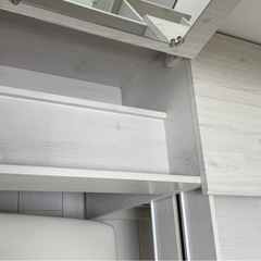 ニトリデスクドレッサー 白色の画像