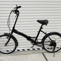 ２０インチ６段変速折りたたみ自転車ジャンク品