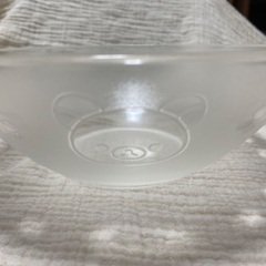 ガラスボウル皿　リラックマの画像