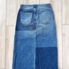 【GAP】デニムロングスカートの画像