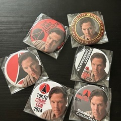 ベネディクト・カンバーバッチの缶バッジ