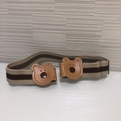 キッズ　ベルト　くまの画像