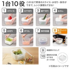 コードレスボトルブレンダーと1台10役スライサーセットの画像