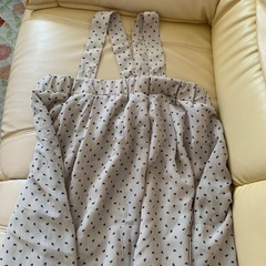 シフォン生地　サロペット