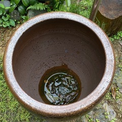 早め(お気に入り後２・３日)の取り引き希望　大きな昔の壺②の画像