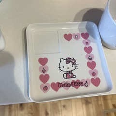 キティちゃん 食器セットの画像