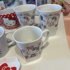 キティちゃん 食器セットの画像