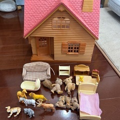 シルバニアファミリー　おうち　家具　人形の画像