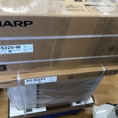 K057★SHARP製★2024年製冷暖房兼用エアコン6畳用★3カ月間保証付き★取付手配可能の画像