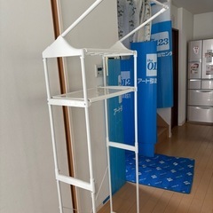 ランドリーラック　洗濯機ラックの画像