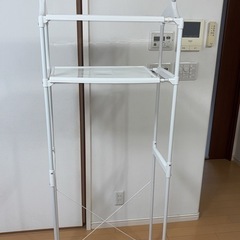 ランドリーラック　洗濯機ラックの画像