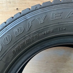 １６５R１３　２０２１年製の画像