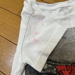 【中古】子供服 デニムスカート&白Tシャツの画像