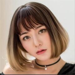 ウィッグ　ボブの画像
