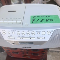 No:3525  SONYCDラジカセレコーダー‼️超お買い得品❣️の画像