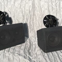 Yamaha S15 ヤマハ 小型 スピーカー ペア 2本 セット 天吊り金具