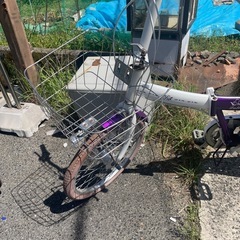 折りたたみ自転車　ギア6速
の画像