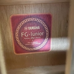 【取引中】ヤマハ　FG-Junior JR2 ミニギターの画像