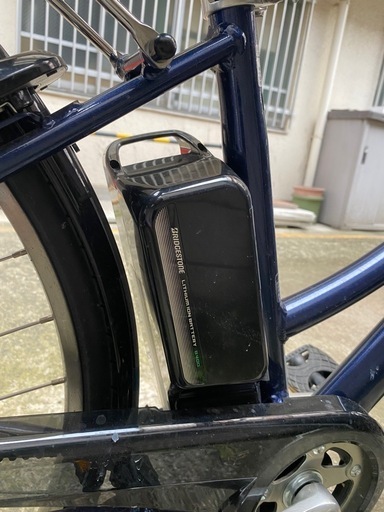 BRIDGESTONE 電動アシスト自転車 アルベルト ネイビー 26インチ
