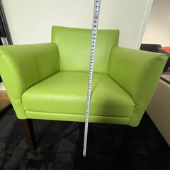 ソファ 1人掛け ADAL レザー グリーン 