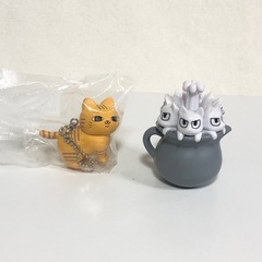 ねこちゃん フィギュア　6個の画像