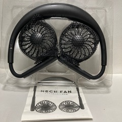 NECK FAN USB充電式首掛けファンの画像