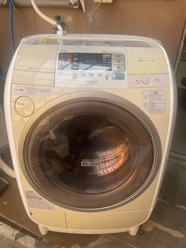 日立 ドラム式洗濯乾燥機 BD-V2100L 2008年製 (便利屋買取