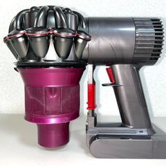 ダイソン 掃除機 V6 本体 15分稼働 DC74 除菌 清掃済み Dyson 【 バッテリー ダストカップ フィルター セット 】の画像