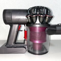 ダイソン 掃除機 V6 本体 15分稼働 DC74 除菌 清掃済み Dyson 【 バッテリー ダストカップ フィルター セット 】の画像