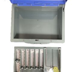 カール事務器/CARL 手提げ金庫 キャッシュボックス A5 CB-8400の画像
