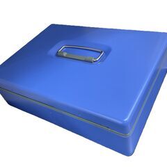 カール事務器/CARL 手提げ金庫 キャッシュボックス A5 CB-8400の画像