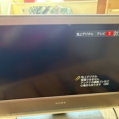 SONY 20型 テレビ BRAVIA KDL-20S2000 液晶テレビの画像