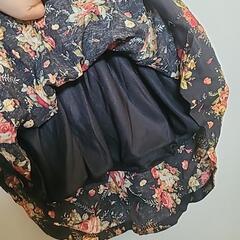 膝丈 スカート ワンピースの画像