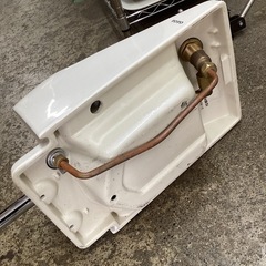 万代店　toto セフィオンテクトトイレ手洗い器の画像