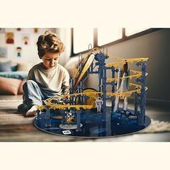 🍀【新品・未使用品】The Learning Journey International Techno Trax ギャラクティックアドベンチャー アクションパック ジェットコースター 組み立てキット STEMギフト 対象年齢8歳以上 300枚以上「管理No11」の画像